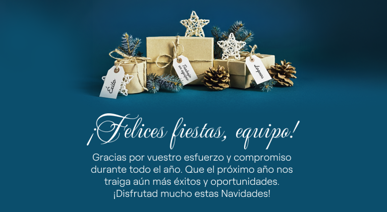 Felices fiestas, equipo